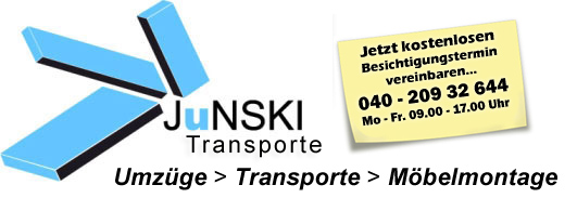 Logo der Firma Junski Transporte und Umzüge in Hamburg